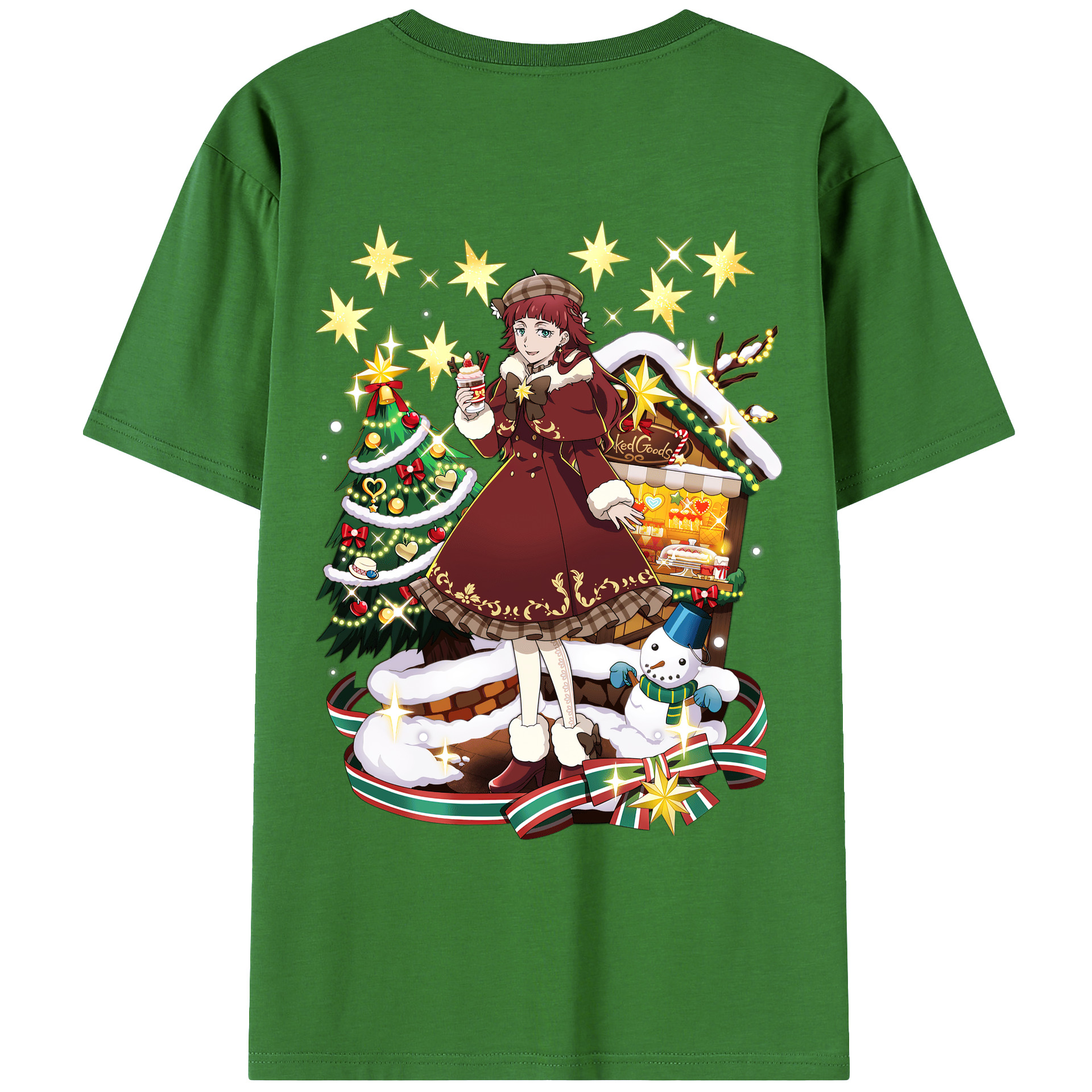 （画像用） 文豪ストレイドッグス Bungo Stray Dogs レディース半袖Tシャツ(バックプリント)